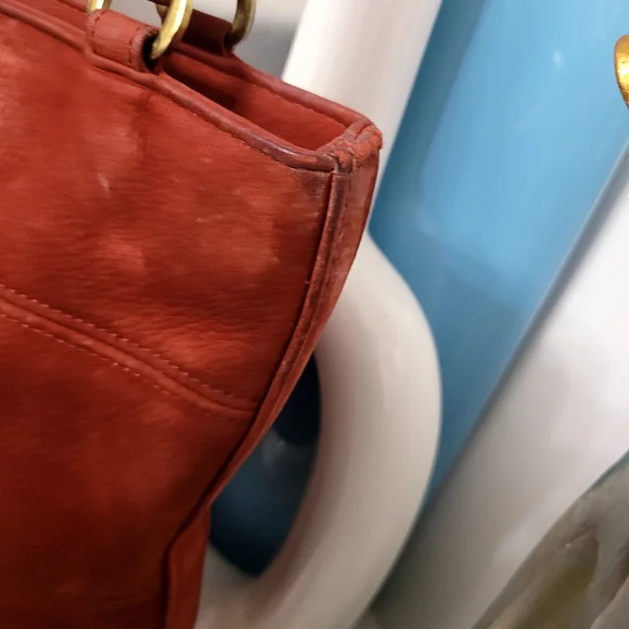 Vintage COACH Tribeca Tote In Copper 4393 - Picture 8 of 16